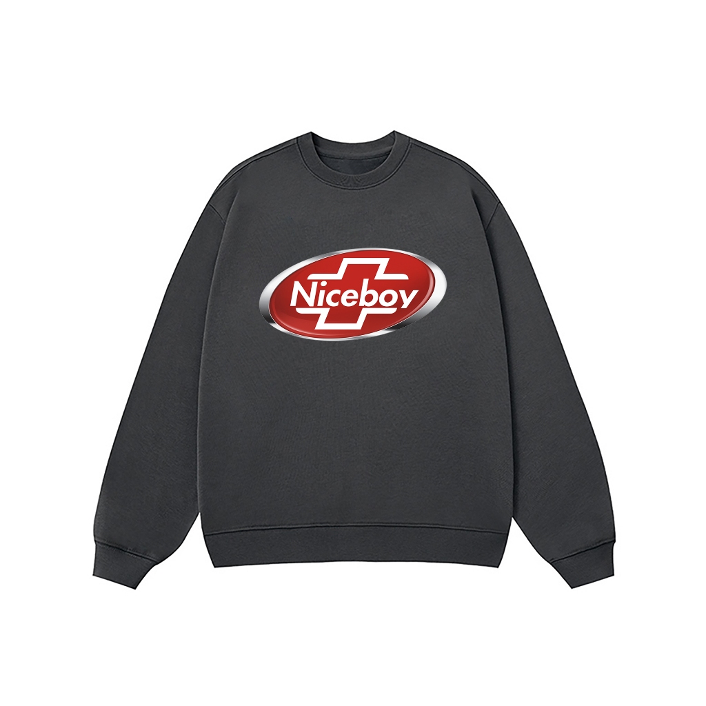 Áo Vớ Vẩn Vui Tươi REDLABEL Áo Sweater NICE BOY Áo Sweatshirt Nỉ Oversize Nam Nữ SWT15