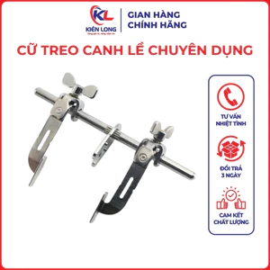 Cữ Treo Đôi, Kê Treo Đôi - Thước Đo 2 Hướng, Cữ Treo Canh Lề Máy May Công Nghiệp