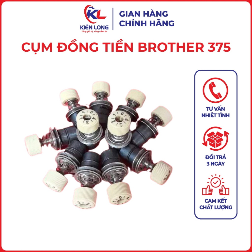 Cụm Đồng Tiền Brother 375 - Phụ Kiện Ngành May Chính Hãng