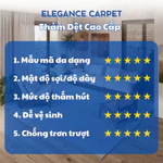 Thảm Dệt Cao Cấp Tone Màu Basic Phù Hợp Mọi Không Gian Thiết Kế Sang Trọng Hiện Đại - Elegance Carpet - TH61 — ảnh 5