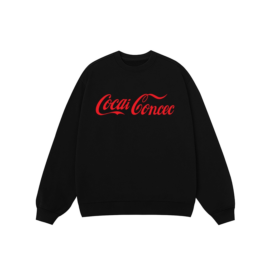 Áo Vớ Vẩn Vui Tươi REDLABEL Áo Sweater COCAICONCEC Áo Sweatshirt Nỉ Oversize Nam Nữ SWT17