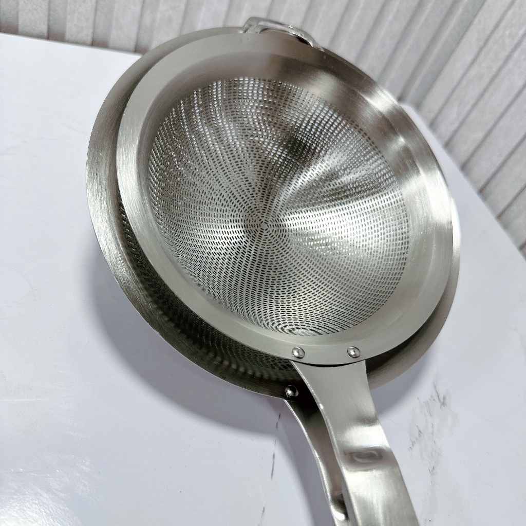 Rây Inox 304 size 14/16/18cm Rây Cháo Bột Lọc Thức Ăn Cao Cấp An Toàn