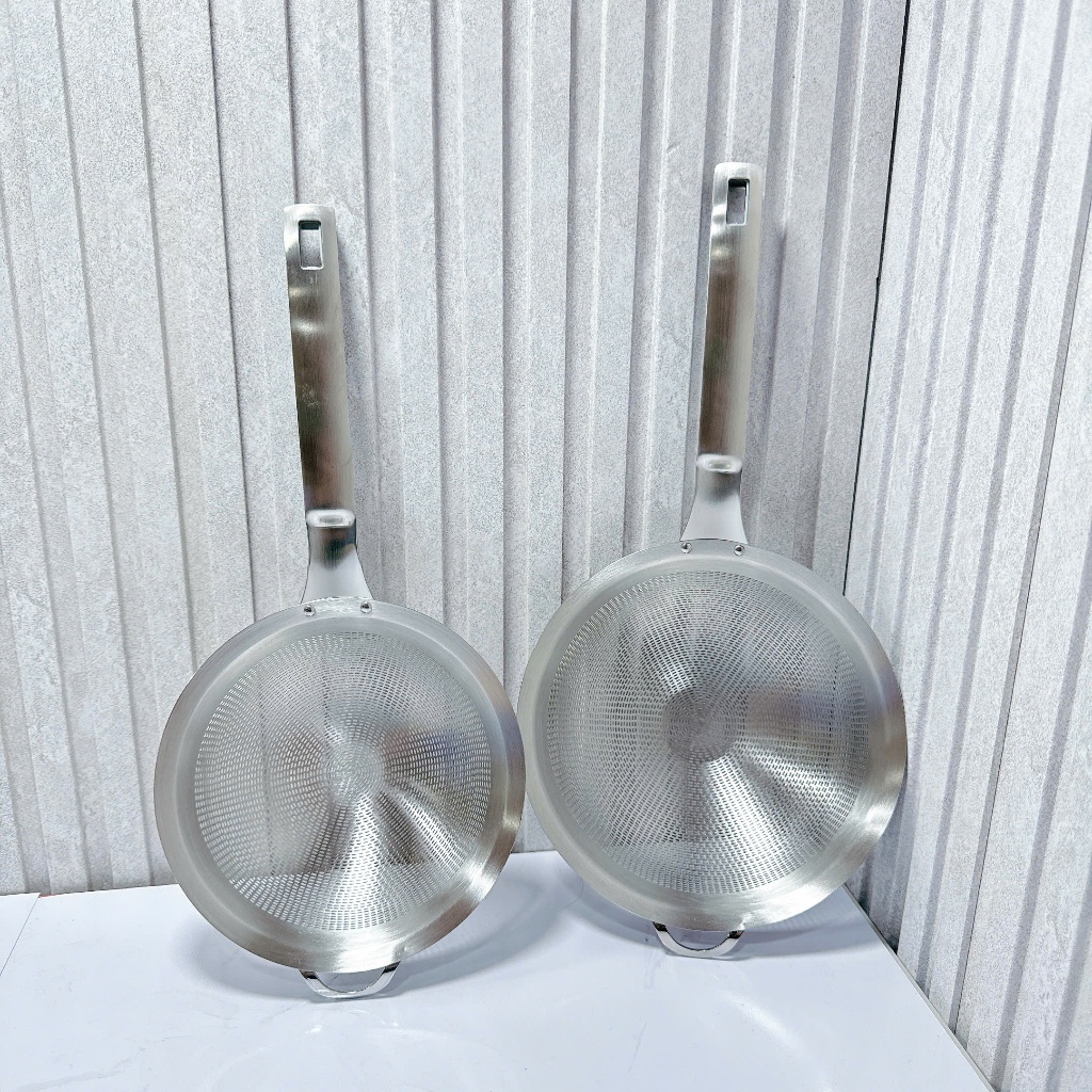 Rây Inox 304 size 14/16/18cm Rây Cháo Bột Lọc Thức Ăn Cao Cấp An Toàn