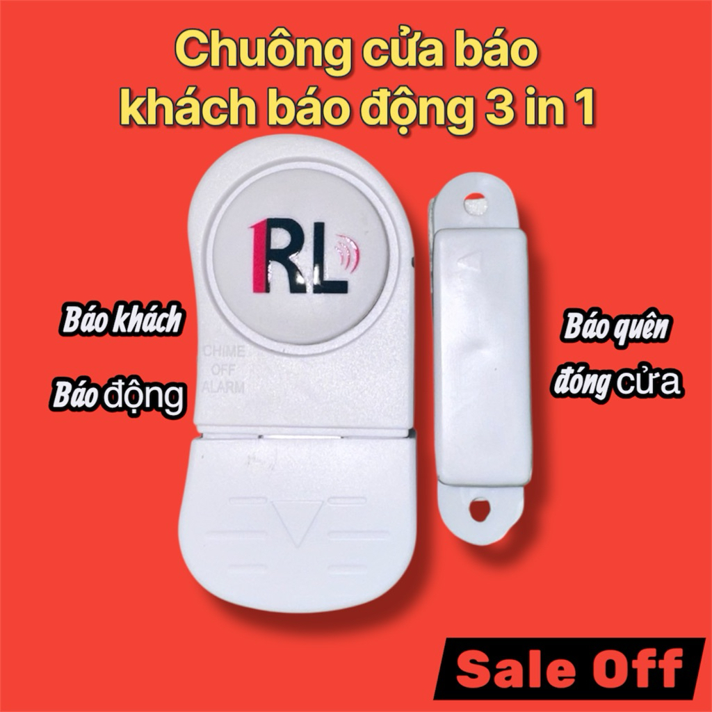 Chuông cửa báo động RL - Hình ảnh thực tế