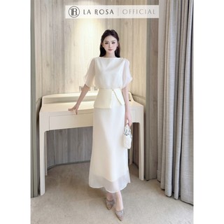 Set Váy Tiểu Thư Chất Tơ Óng Hàn Cao Cấp LAROSA Phù Hợp Đi Tiệc, Công Sở, Hẹn Hò S928