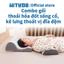Combo Gối Hỗ Trợ Giảm Đau Cổ Vai Gáy & Gối Đệm Kê Thắt Lưng HITUDO