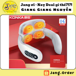 Máy Massage Cổ Vai Gáy KonKa Xung Điện Thông Minh 4 Xung Điện - 16 Chế Độ