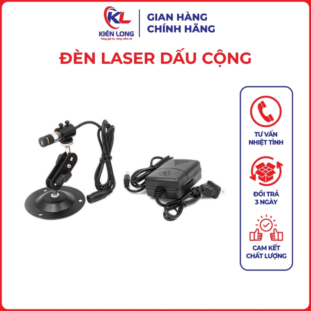 Đèn Laser ELFIN Dấu Cộng, Dấu Trừ Tia Đỏ - Phụ Liệu Ngành May Mặc Công Nghiệp Tiết Kiệm Điện