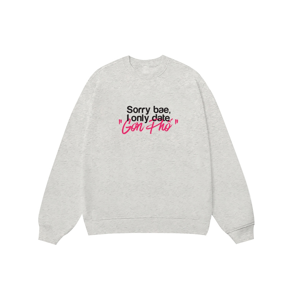 Áo Vớ Vẩn Vui Tươi REDLABEL Áo Sweater GƠN PHỐ Áo Sweatshirt Nỉ Oversize Nam Nữ SWT30