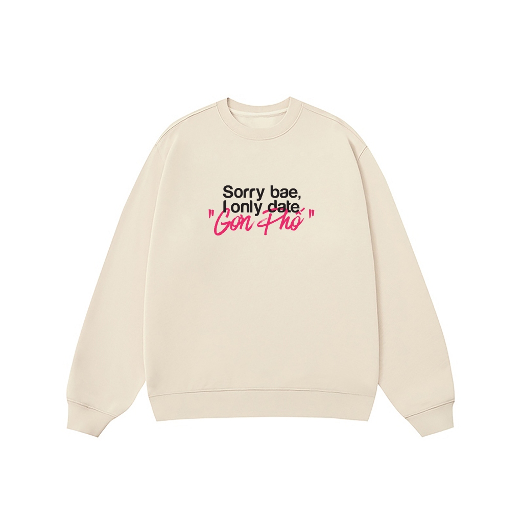 Áo Vớ Vẩn Vui Tươi REDLABEL Áo Sweater GƠN PHỐ Áo Sweatshirt Nỉ Oversize Nam Nữ SWT30