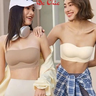 Áo Cúp Ngực Không Dây A 6073 Không Gọng Cao Cấp Mút Mỏng Bản To Chống Tụt, mút vừa cho ngực vừa và lớn BC_CHIC LINGERIE