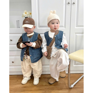 ÁO GILE JEAN LÓT NỈ BÉ