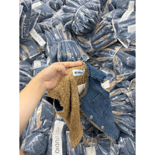 ÁO GILE JEAN LÓT NỈ BÉ