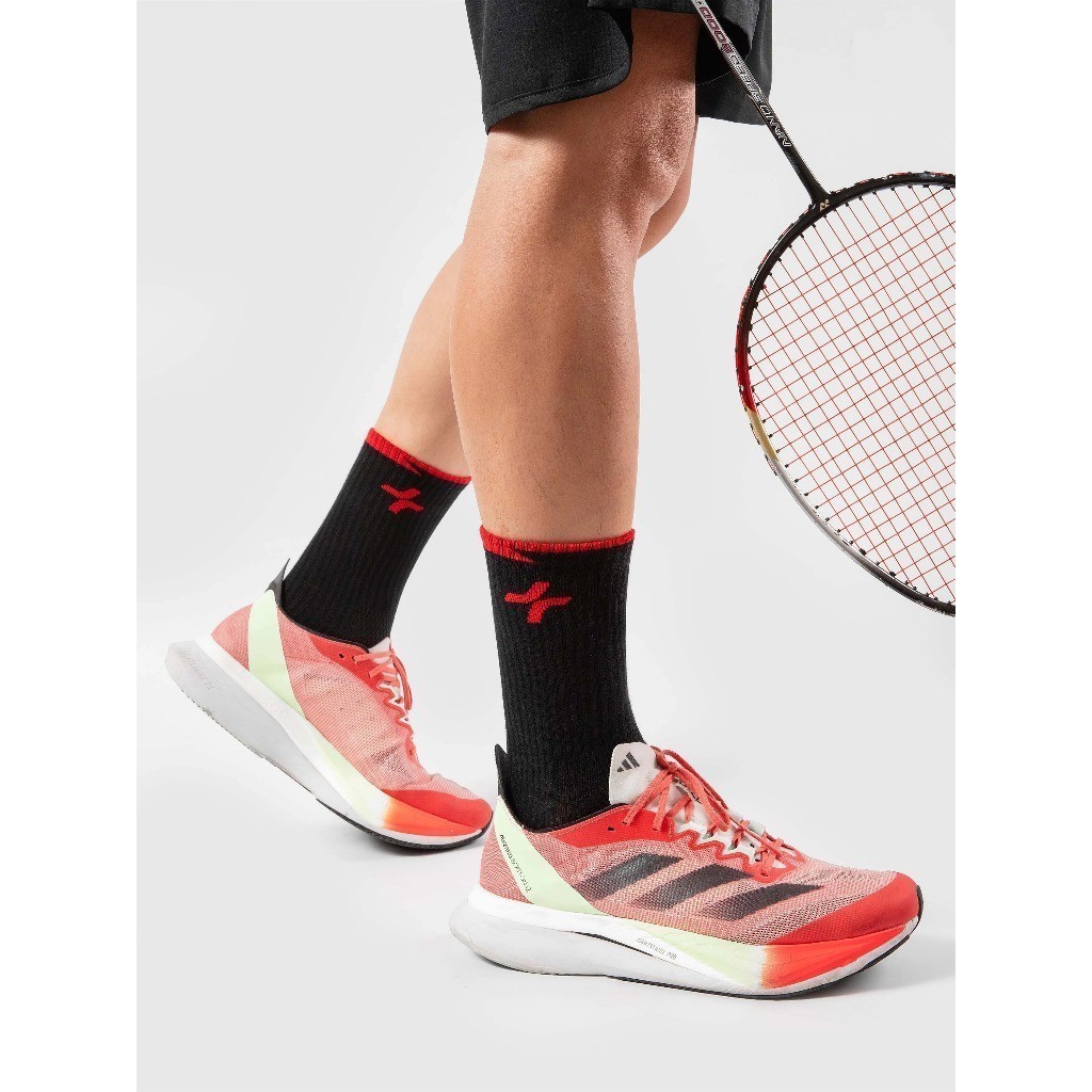 [MUA 2 GIẢM 5%]Combo 2 Tất Racquet Sport cổ trung hạn chế xù lông Coolmate