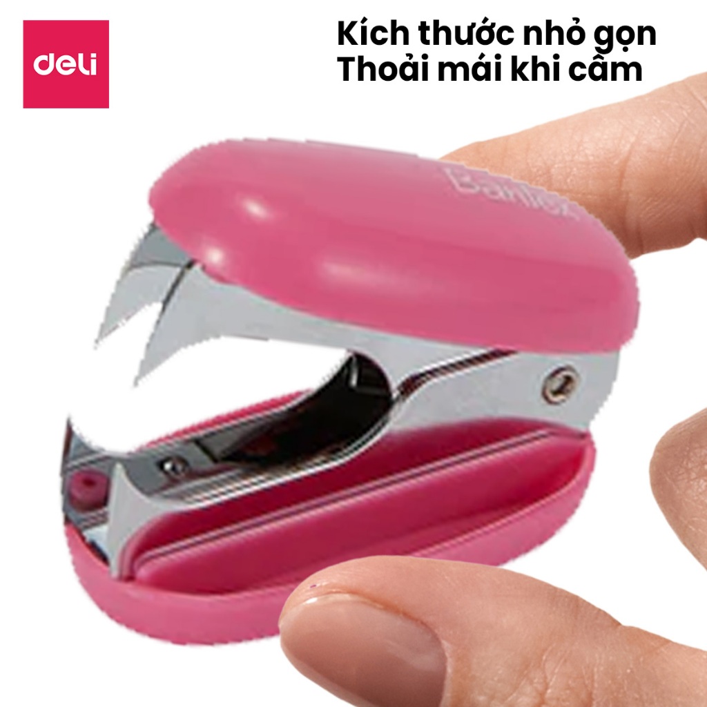 Nhổ Ghim 10# Deli 24/6 26/6 Nhiều Màu Nhỏ Gọn Tiện Lợi