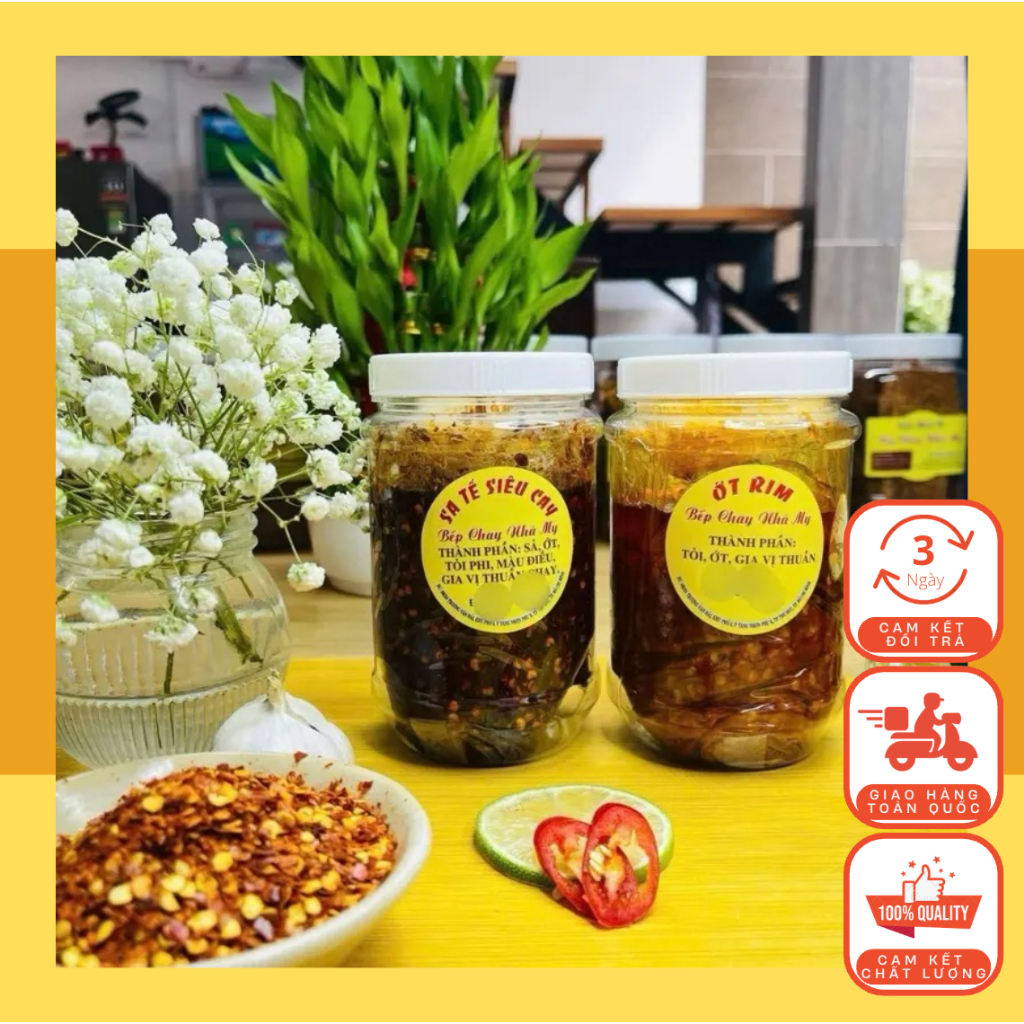 Combo Ớt Rim Cay và Sa Tế Cay Nhà My 700g (2 hộp) | Shopee Việt Nam
