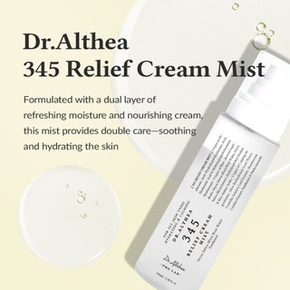 Xịt dưỡng/Tinh chất DR.ALTHEA 345 Relief Cream/Relief Serum/Aqua Marine Mist