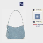Túi Xách Nữ Đeo Vai Aura Denim In You Hobo Quai Ngắn Sz 24 HAPAS - TDV23059 — ảnh 3