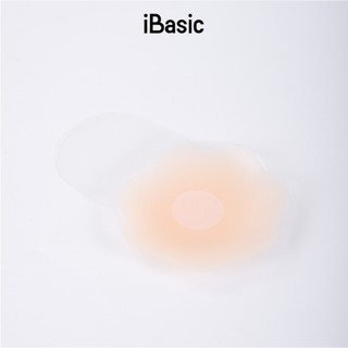 Miếng dán ngực silicone iBasic dính chắc có tai nâng đỡ vòng 1 sử dụng nhiều lần PK091-1