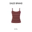 Áo hai dây nữ basic ôm dáng chất thun cotton mịn tôn dáng DAZZI Women A057