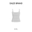 Áo hai dây nữ basic ôm dáng chất thun cotton mịn tôn dáng DAZZI Women A057