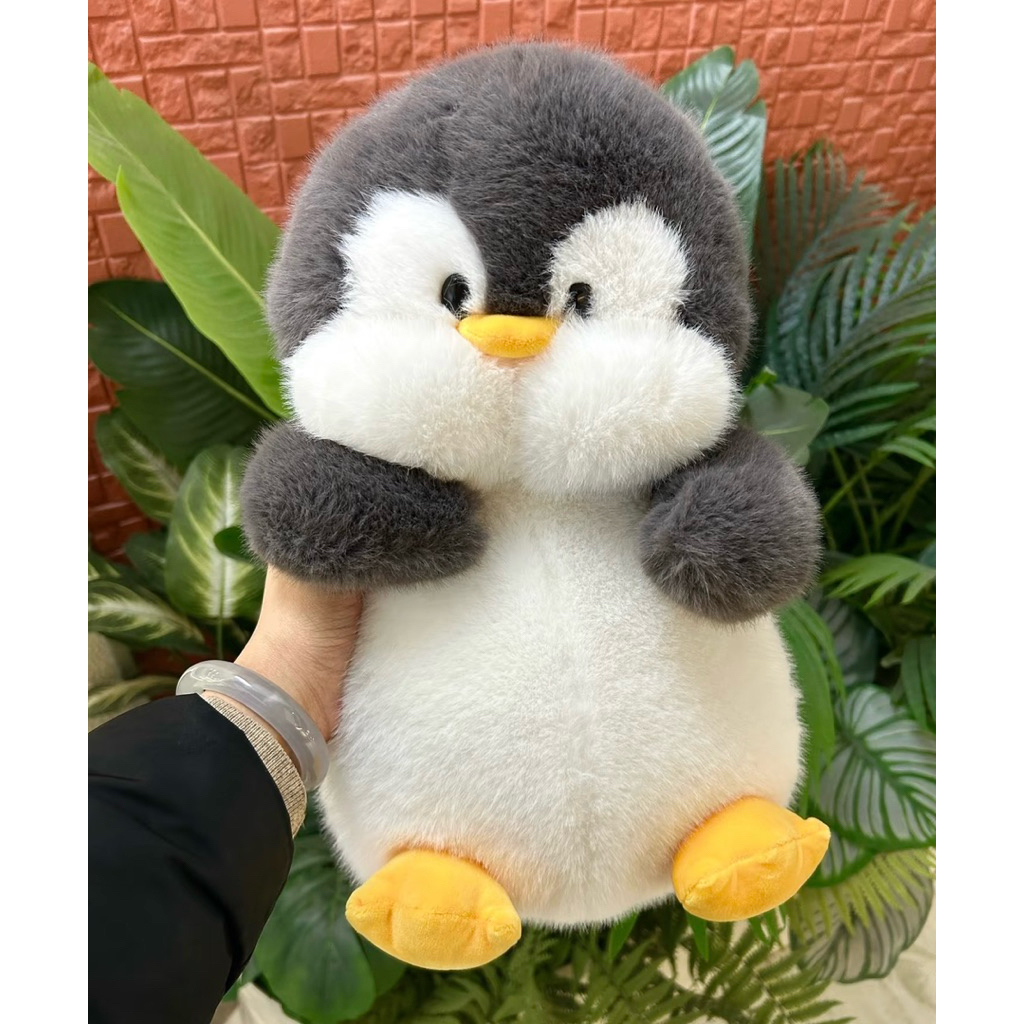Gấu Thú Bông Lông Mịn Vịt Heo Voi Hải Cẩu Rái Cá Rồng Sóc Cáo Mèo Chó Cánh Cụt Red Panda Béo Ú Lông Xù Mềm Mịn Dễ Thương
