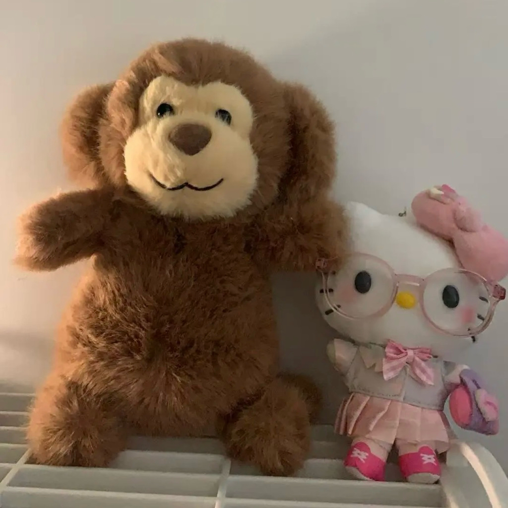 Gấu Thú Bông Mini Animal Động Vật Thú Tiny Lông Xù Siêu Mềm Mịn Dễ Thương Thỏ Heo Voi Khỉ Sói Khủng Long Cún Puppy Chó