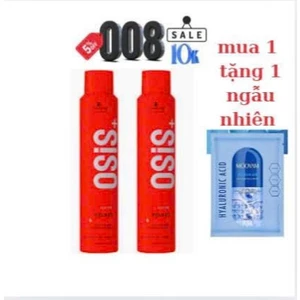 Keo Xịt Giữ Nếp Tóc Nhẹ và Bóng Mượt Osis+ Velvet (L1) 200ml (Hàng Nhập Đức)