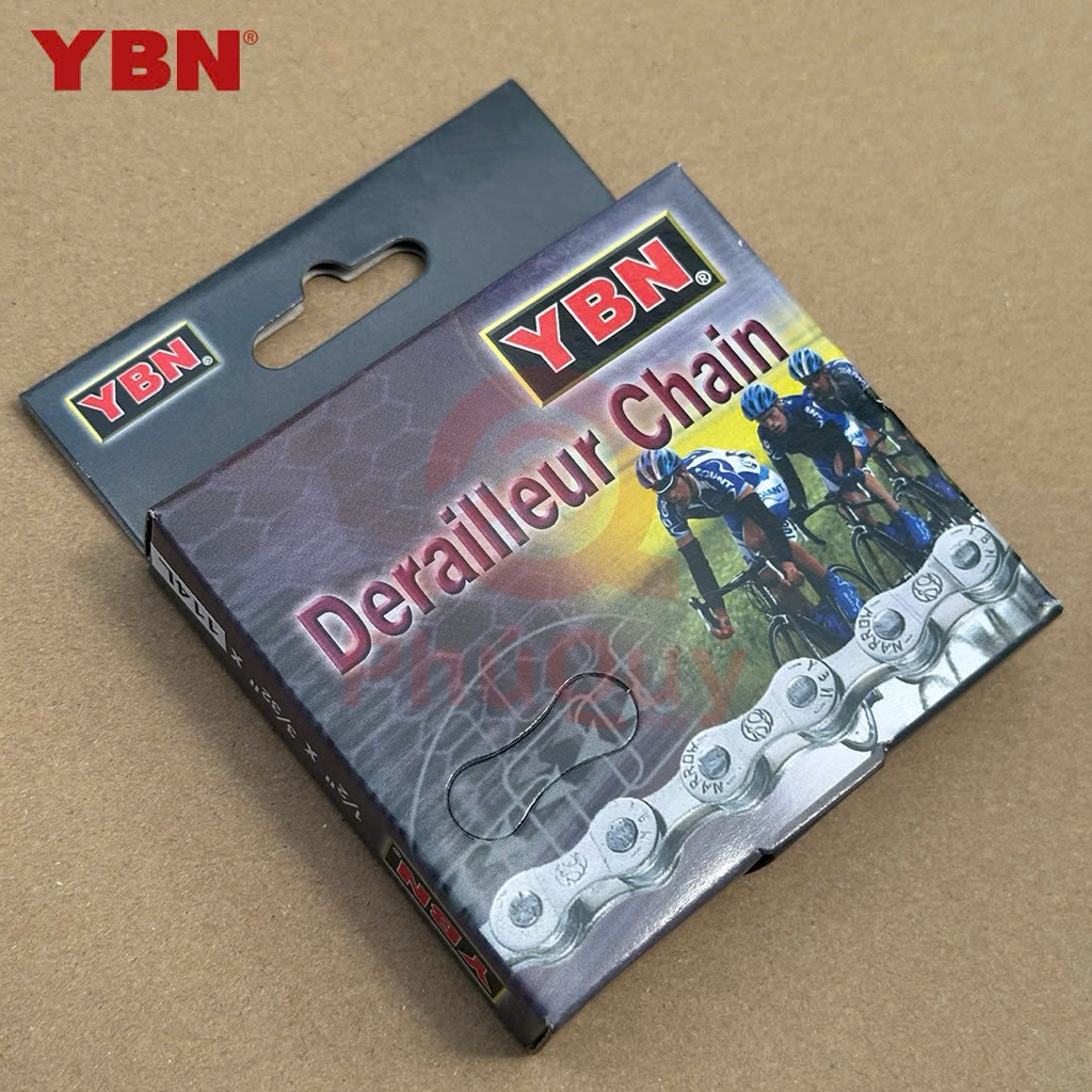 Sên Xe Đạp YBN S20-114L Dùng Líp 5/6/7 Tầng. Xài Chốt Khoá Sên