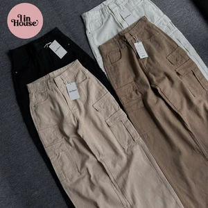 Quần Jean Nữ Suông Túi Hộp Ống Rộng Form Đẹp – Jean Cotton Cao Cấp, Dài 95–105cm, Size S–XXL