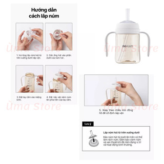 (CHÍNH HÃNG) Bộ chuyển đổi sang bình nước Moyuum 170ml& 270ml Hàn Quốc (không gồm bình)