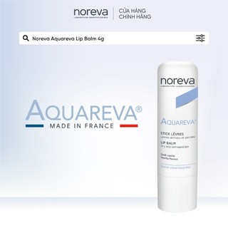 Combo 2 Son dưỡng mềm mại tự nhiên Noreva Aquareva Lip Balm 4g cho cả gia đình
