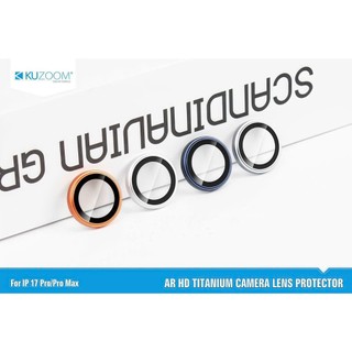 Cường Lực Camera KUZOOM Chống Trầy, Xước Chống Vỡ, Màu Nguyên Bản Cho Điện Thoại iPhone 17 Pro ProMax Air