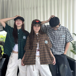 [SẢN PHẨM MỚI] Áo Sơ Mi Caro SSS.A Unisex Form Boxy Plaid Shirt 9 màu | SSSTore.Aesthetic