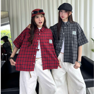 [SẢN PHẨM MỚI] Áo Sơ Mi Caro SSS.A Unisex Form Boxy Plaid Shirt 9 màu | SSSTore.Aesthetic