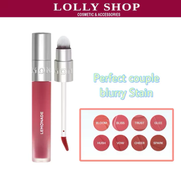 Son bùn ẩm mờ mịn lâu trôi Lemonade Perfect Couple Blurry Stain Lip Cream 3,5g