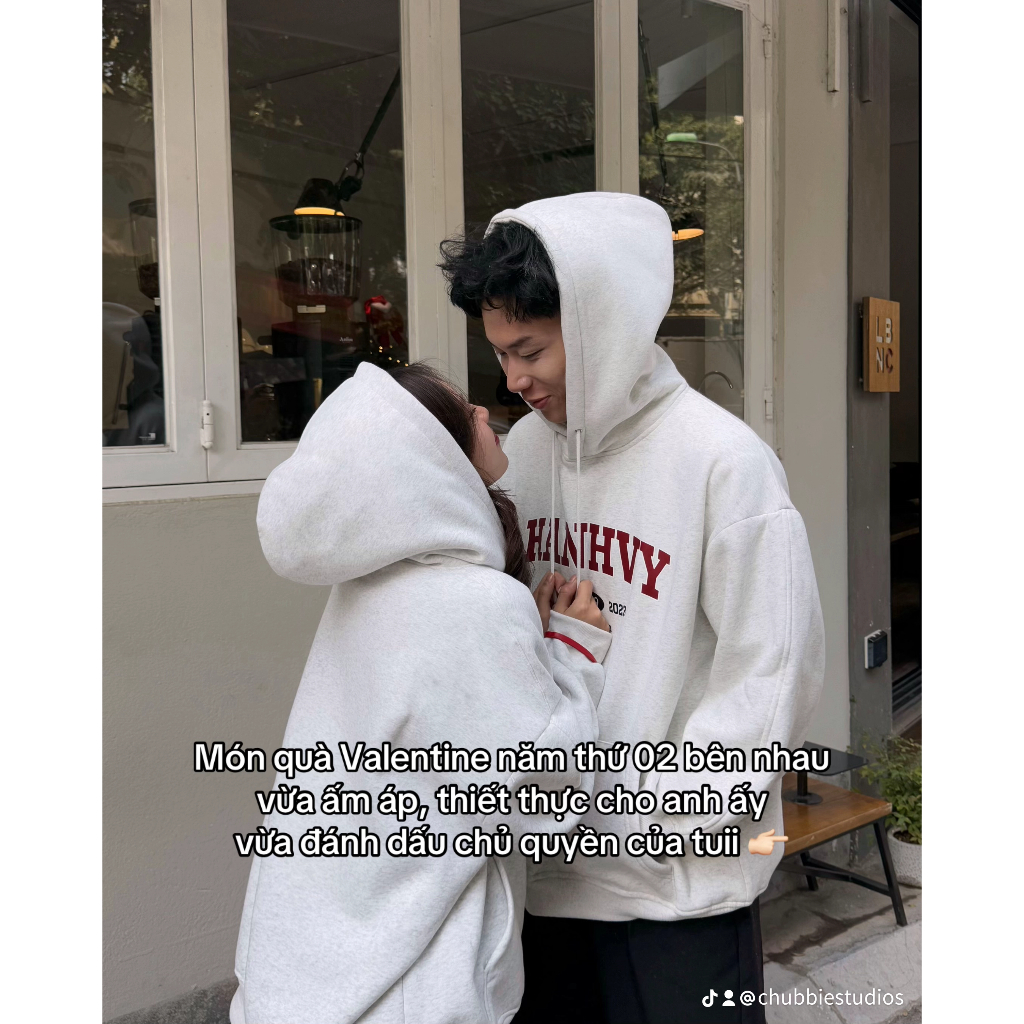 [ÁO HOODIE IN TÊN] Áo Hoodie Nỉ Bông 350gsm Lót Bông Ấm, In Tên Theo Yêu Cầu YH01 + CÓ HỘP