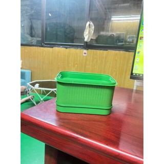 Combo 2 Khay Làm Giá Có Nắp Đậy, Khay Thủy Sinh, Dụng Cụ Trồng Rau Mầm Không Dùng Đất,Không Hoá Chất