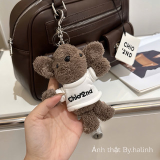 Chio2nd - Tặng Charm - Túi Chio Dáng Cặp bigsize 2 nắp khoá túi đeo vai