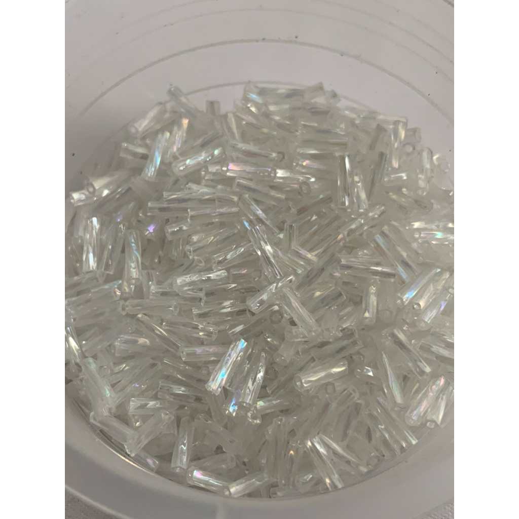 Cườm trúc xoắn 2×6mm túi 30gram