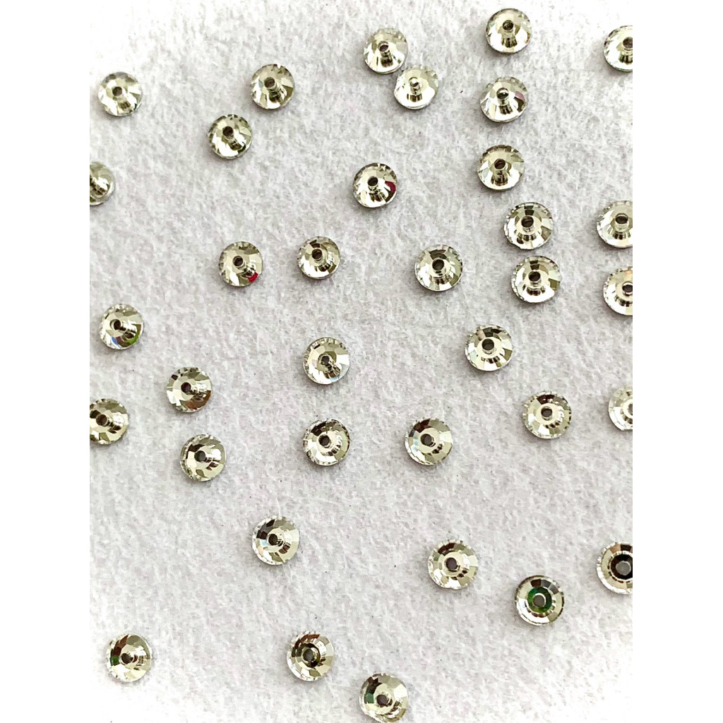 Túi 100 hạt đá lỗ  giữa các size