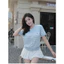 Áo len Cardigan ngắn tay nữ thêu gấu dáng dễ thương, len dệt kim Hàng Chuẩn Xịn