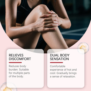 Lanzf Kem Massage Giảm Đau Xương Khớp, Kem Xoa Bóp Xương Khớp Giảm Mỏi Cổ Vai Gáy, Gel Giảm Đau Thư Giãn Cơ 100g