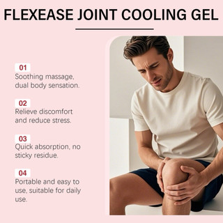 Lanzf Kem Massage Giảm Đau Xương Khớp, Kem Xoa Bóp Xương Khớp Giảm Mỏi Cổ Vai Gáy, Gel Giảm Đau Thư Giãn Cơ 100g