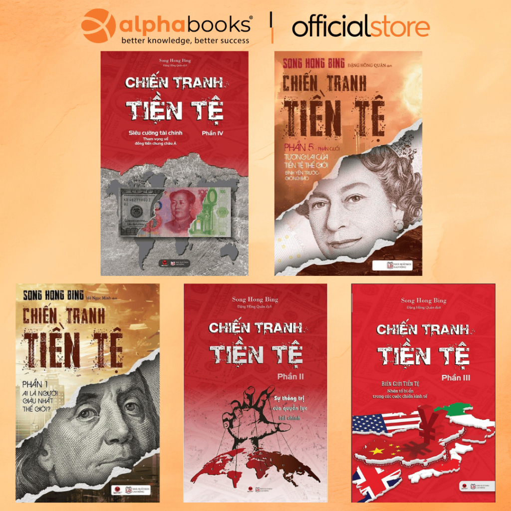 Sách - Trọn Bộ 5 Cuốn Chiến Tranh Tiền Tệ (Bách Việt) | Shopee 