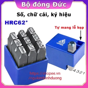 Bộ khuôn dập chữ và số thép cao cấp - BELLAIRE Germany hàng chất lượng, tiện lợi giá tốt