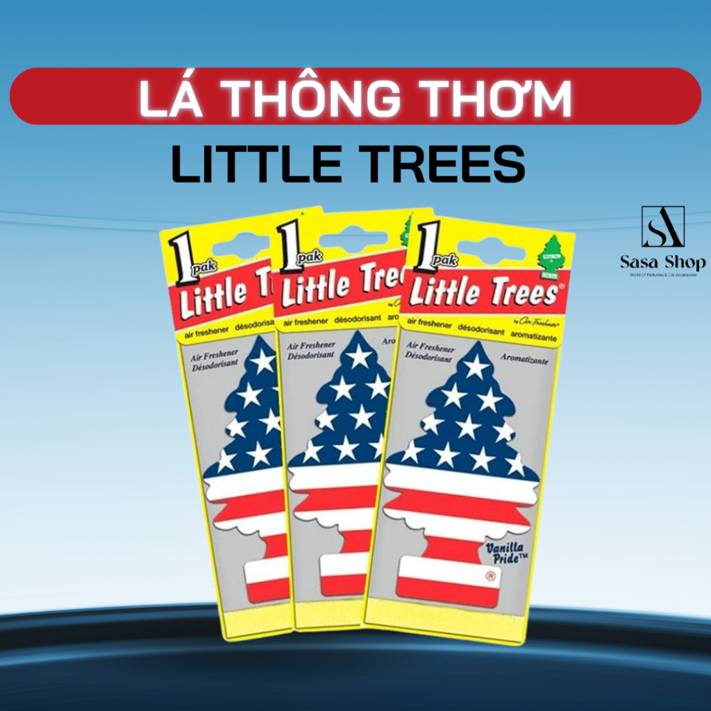 Lá Thơm Cây Thông Little Trees Treo Xe Ô Tô - Khử Mùi, Mang Đến Hương ...