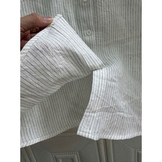 [JUNE LINEN] A19- Áo sơ mi nữ sát nách Linen tưng premium. 100% Linen.