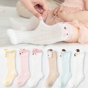 Tất dài cho bé chống trơn-tất/vớ chất liệu cotton cho bé từ 0-1,5 tuổi