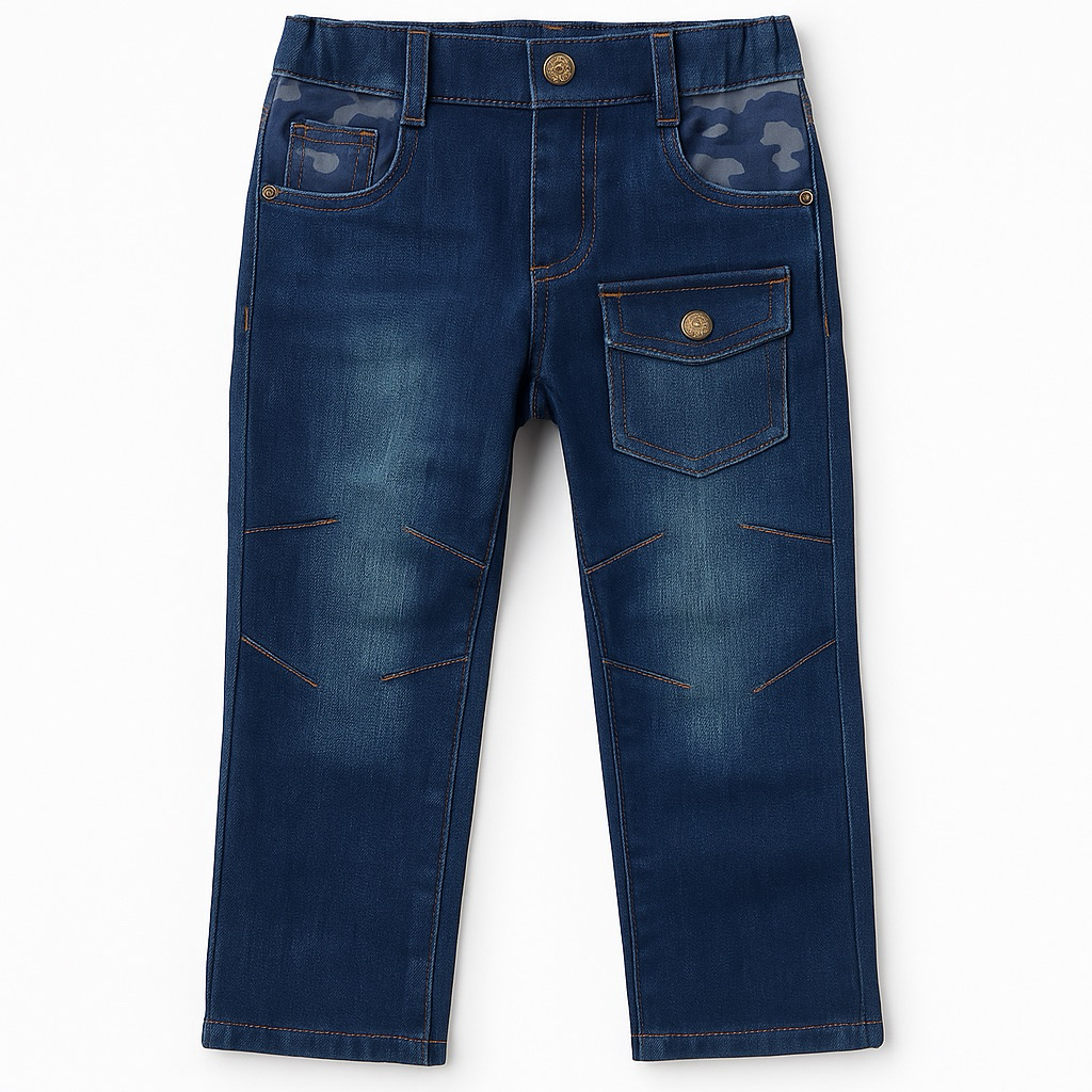 Quần Jean Bé Gái 6M-4T (5-17kg) Co Giãn Mềm Đẹp Dễ Thương Cho Bé E0317 L008 L097